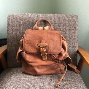 Vintage fossil backpack